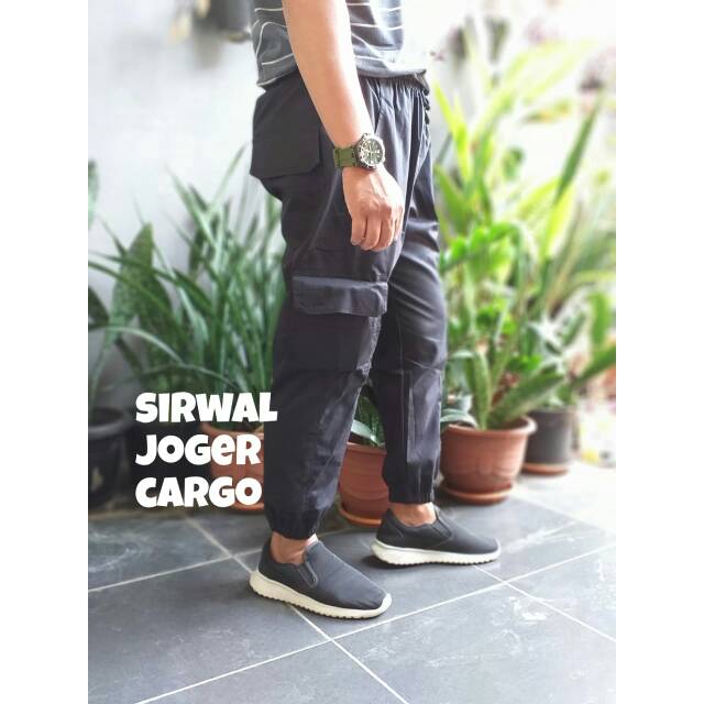Celana Sirwal joger cargo