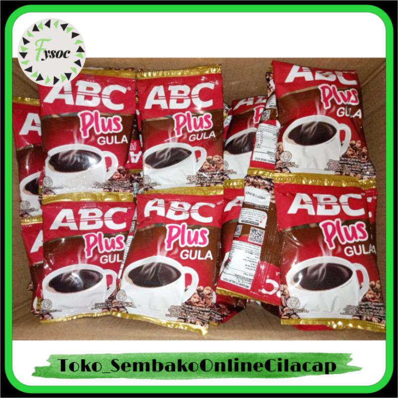 KOPI ABC PLUS + GULA ISI 11 PCS KOPI HITAM RENCENG