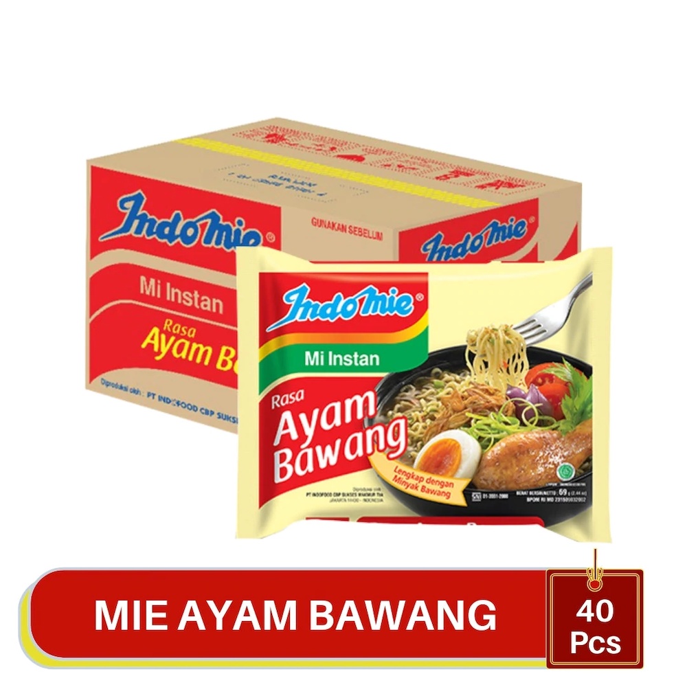 

INDOMIE Kuah All Varian [1 DUS x 40 Pcs]