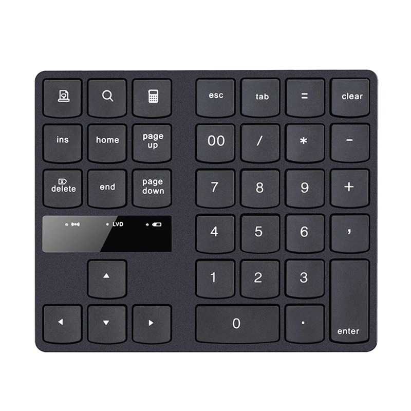 BEESCLOVER Keypad Numeric Multimedia Wireless 2.4GHz 35 Buttons - R57 ( Al-Yusi )