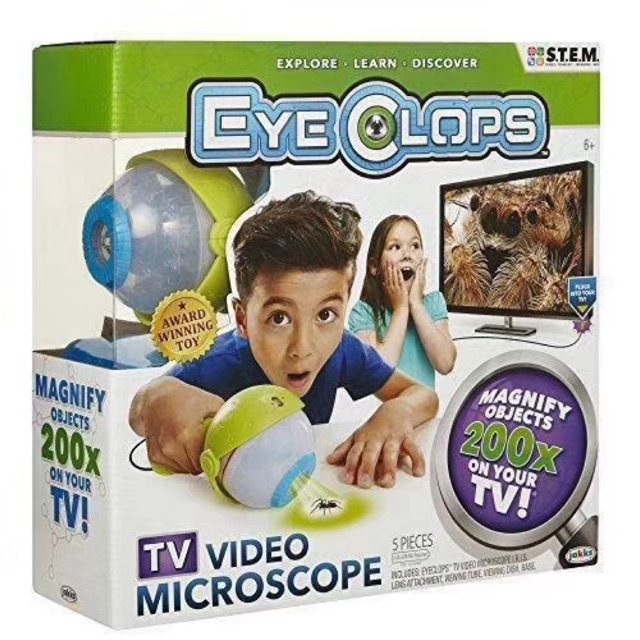 Eye clops tv video microscopes  - mainan edukasi anak