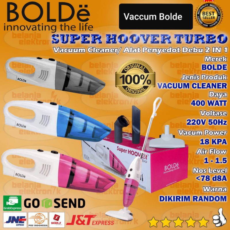 Vaccum Cleaner Bolde / Penyedot debu 2 in 1 bolde