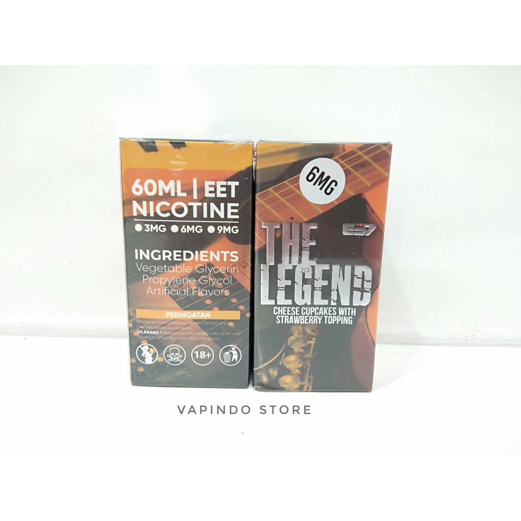 NIC 6MG THE LEGEND CHEESE CUPCAKES WITH STRAWBERRY 60ML BY HERO57