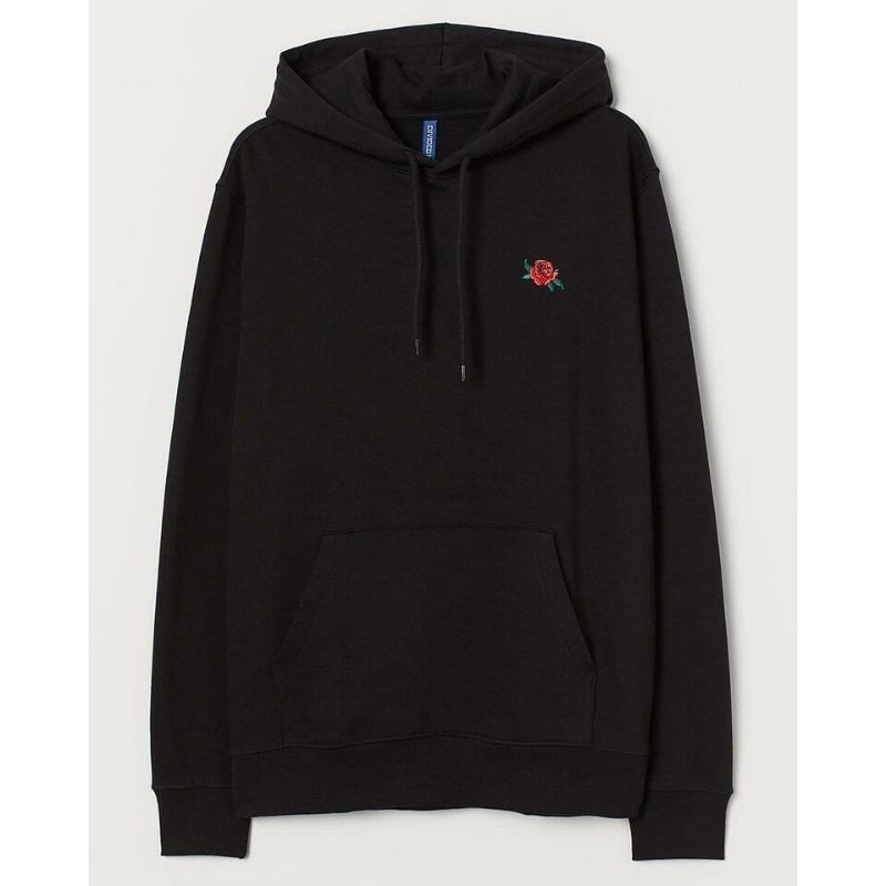 Hoodie hnm Lil Rose black