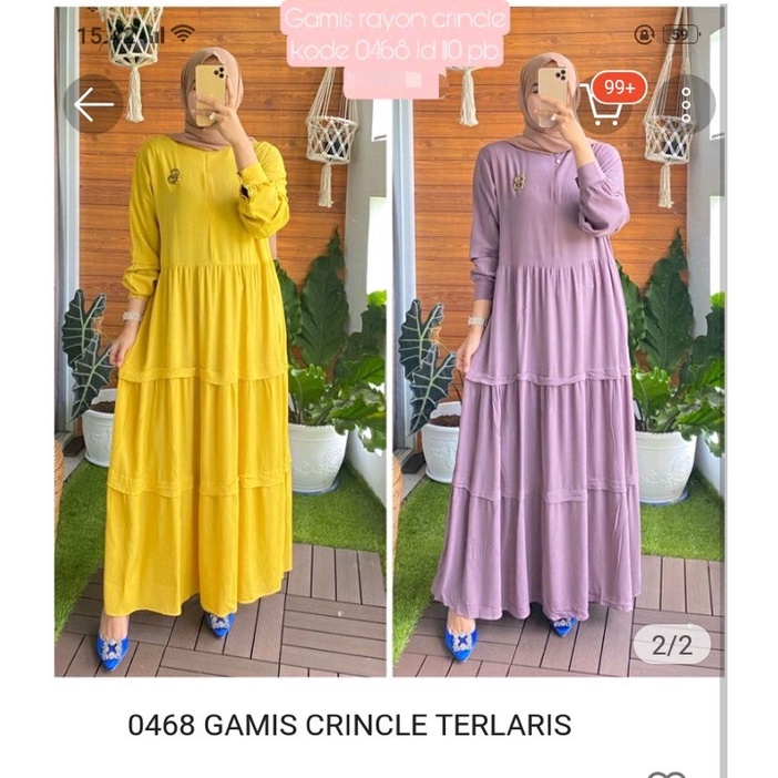 Gamis Crincle by Alvaro Collection