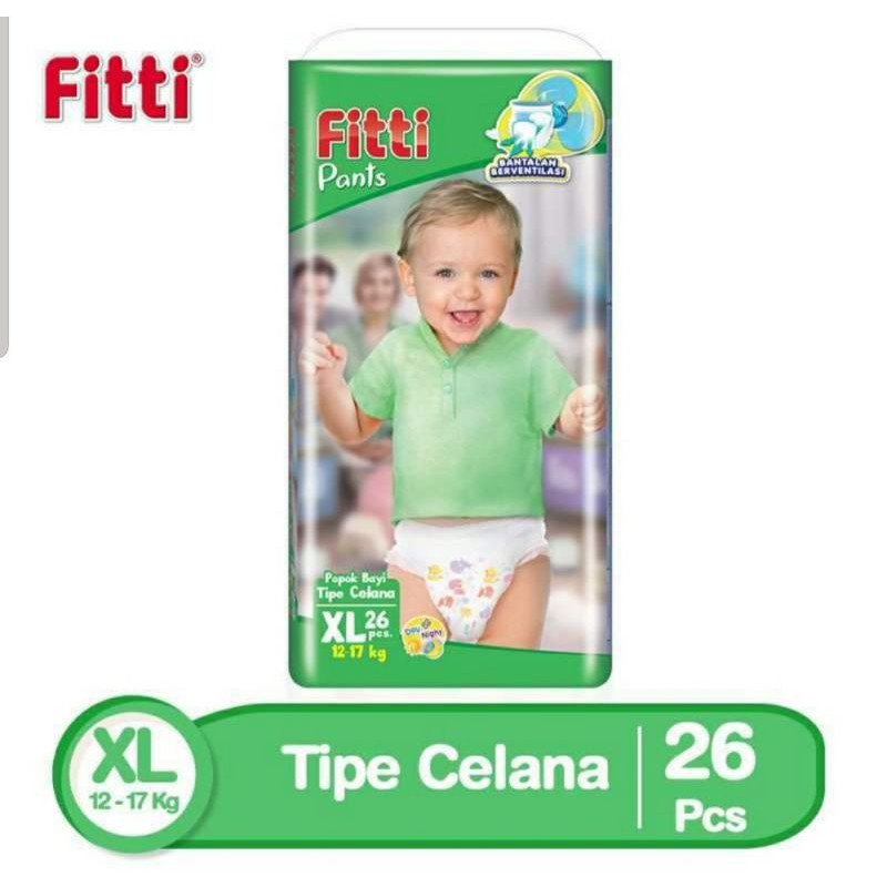 Fitti DayPants M56 - XL44 (HARGA PER PACK) / Fitti Pants / Fitti M32 / Fitti L28 / Fitti XL26 / Fitt