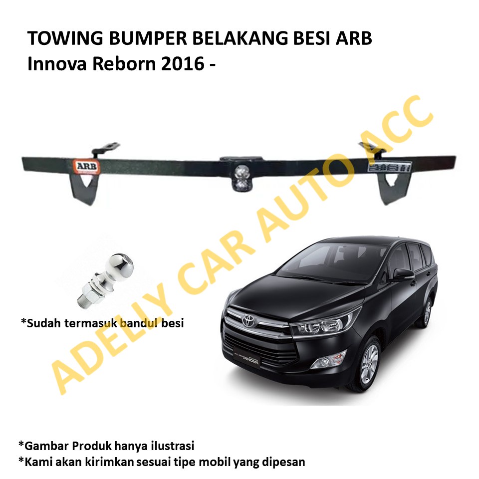 Towing Besi Belakang ARB Mobil Toyota All New Innova Reborn