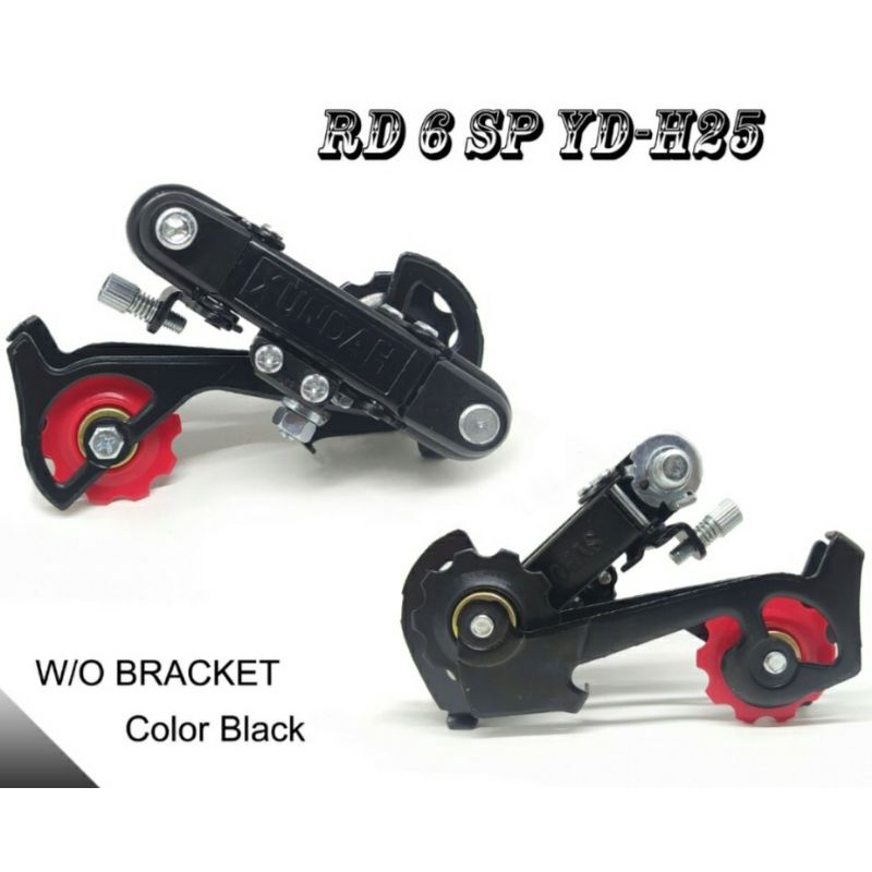 rd rear derailleur / letter s 6 7 speed model baut dan capit