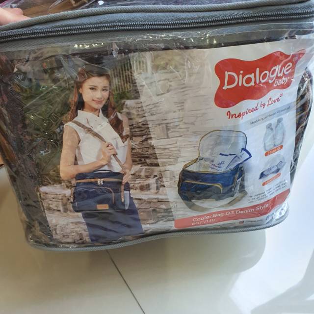 Dialogue baby cooler bag tas baby dgn botol asi