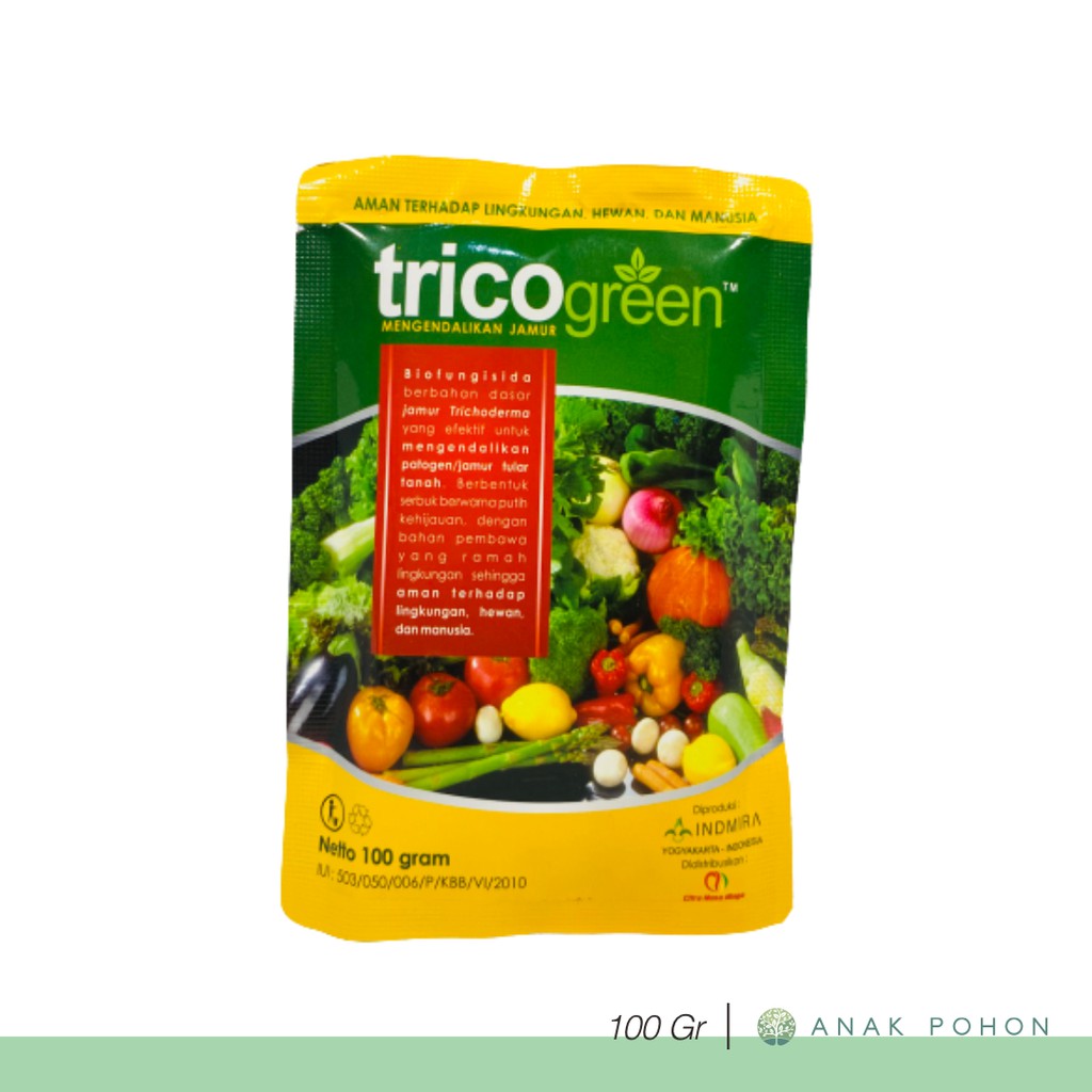 Tricogreen Biofungisida Fungisida Organik Anti Jamur Ramah Lingkungan - Trichoderma sp. - 100 GRAM