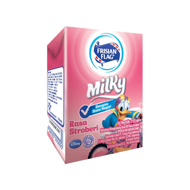 

FRISIAN FLAG CAIR UHT MILKY STRAWBERRY 115ML