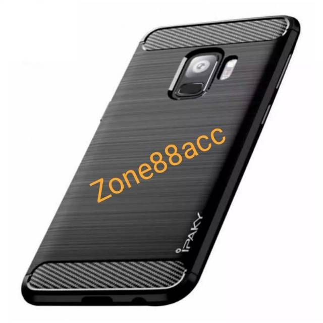 Silicon Case SAMSUNG S9 Softcase iPAKY Carbon Casing Cover TPU