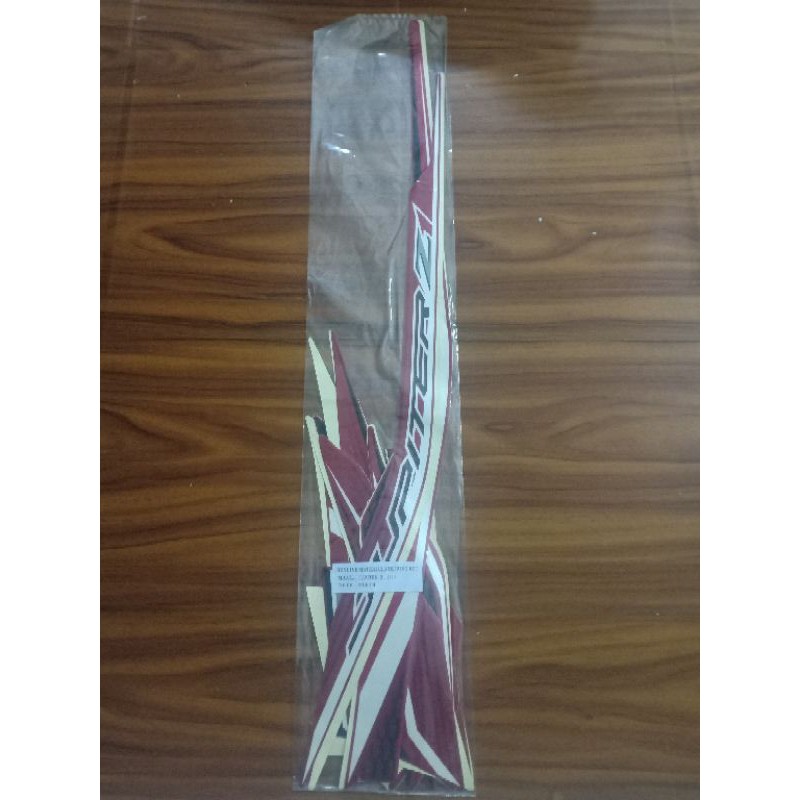 striping sticker Yamaha Jupiter Z1 2014 merah