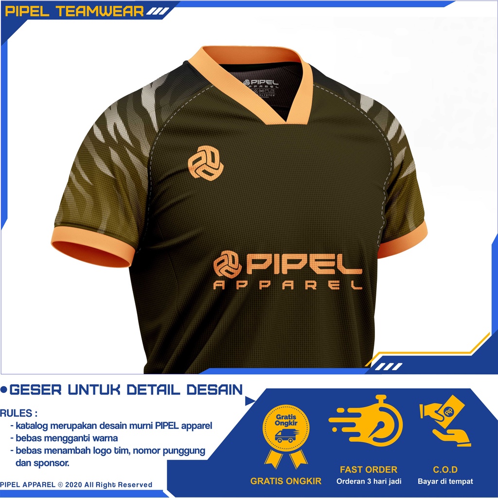 BISA COD SATUAN Jersey Futsal Full Printing Baju Bola Setelan Stelan Olahraga Badminton Volly Basket