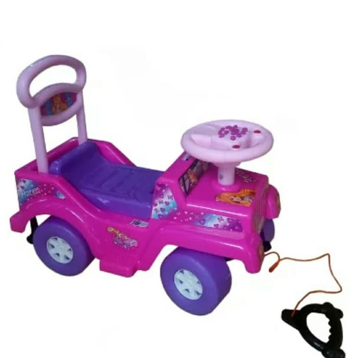 Mainan Mobil  Dorong Anak Ride On BJ 597 Mobil Dorong Princess Musik Dan Lampu