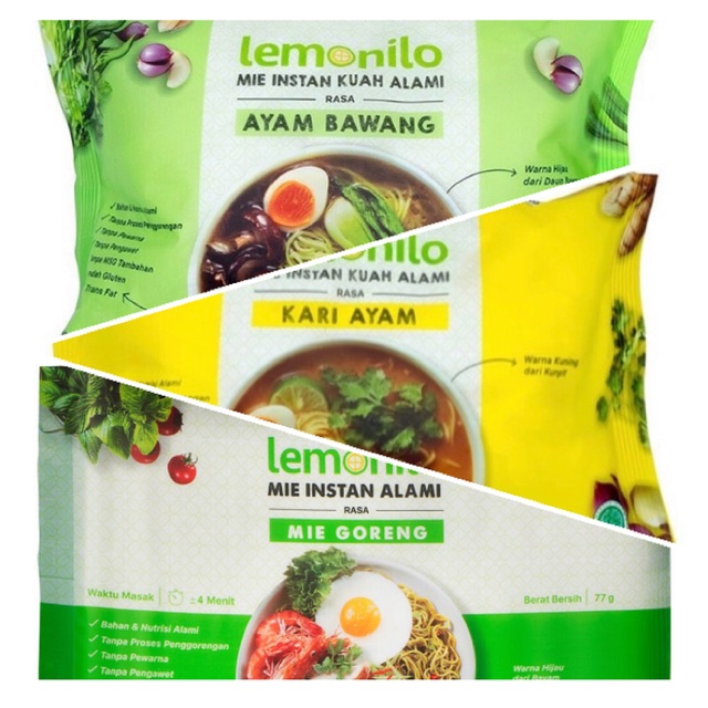 KHas Jaya MIE LEMONILO SEHAT ALAMI 70 Gram