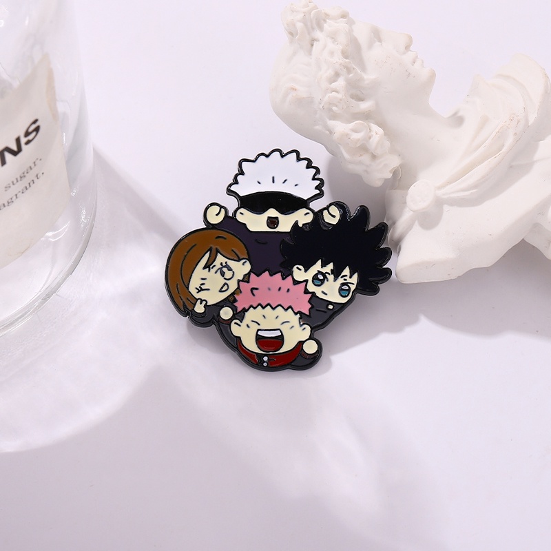 Bros Desain Kartun Anime Bahan Metal