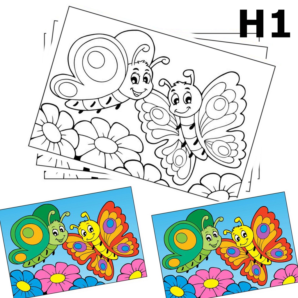 

Gambar Sketsa Mewarnai ~ Part A / Seketsa Lukis / Drawing Sketch / Menggambar A4 (Bukan Buku) ANAK TK PAUD