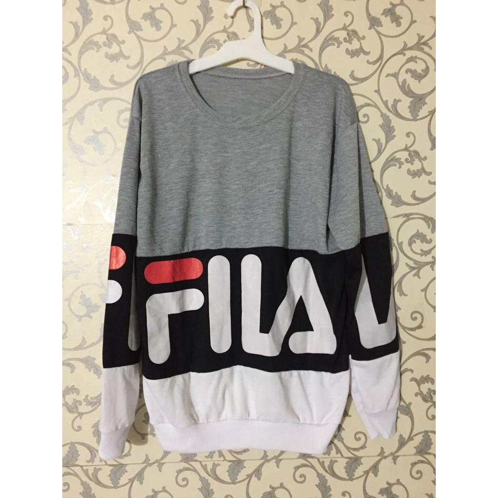 fila gray sweatshirt