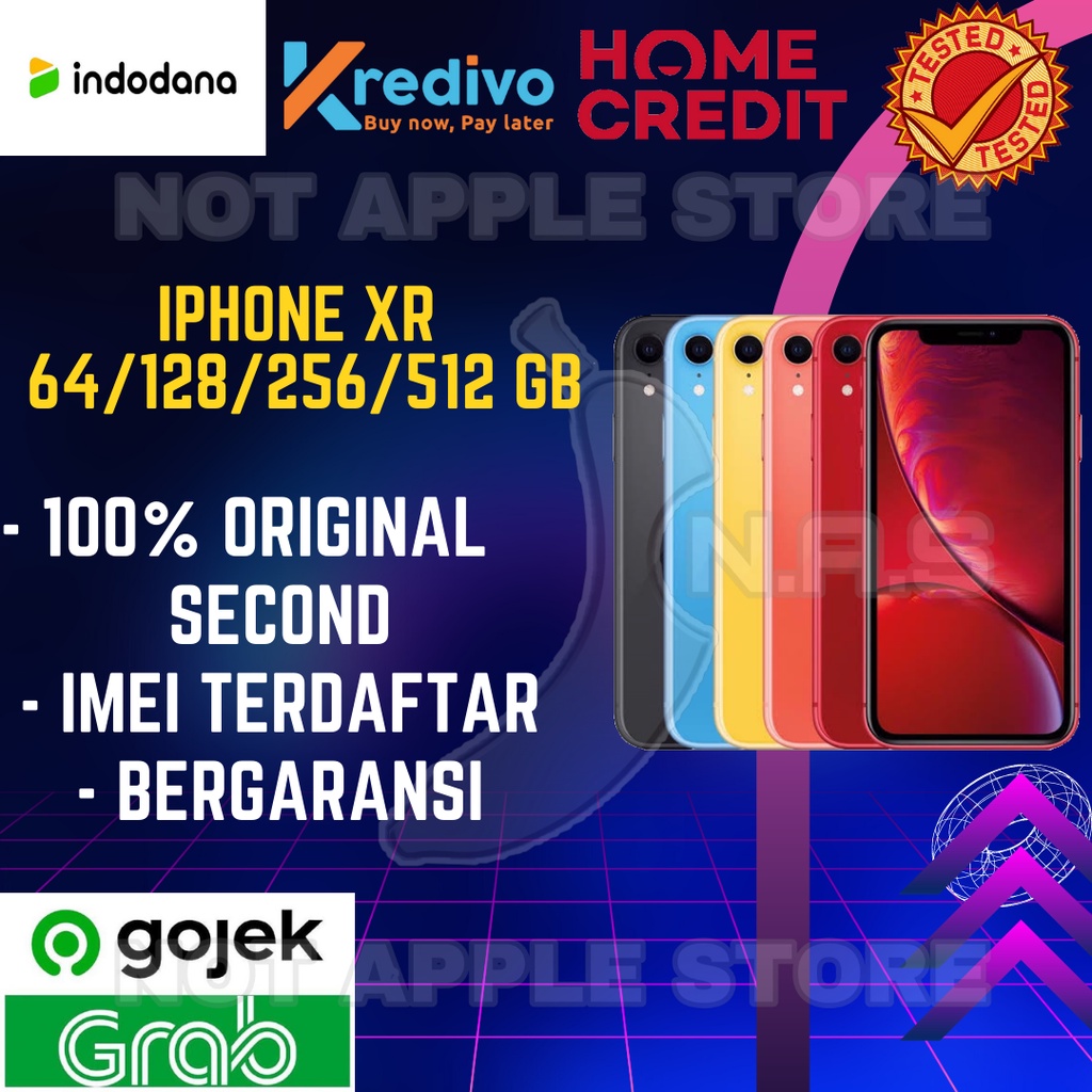 IPHONE XR 64GB 128GB SECOND FULLSET ORIGINAL