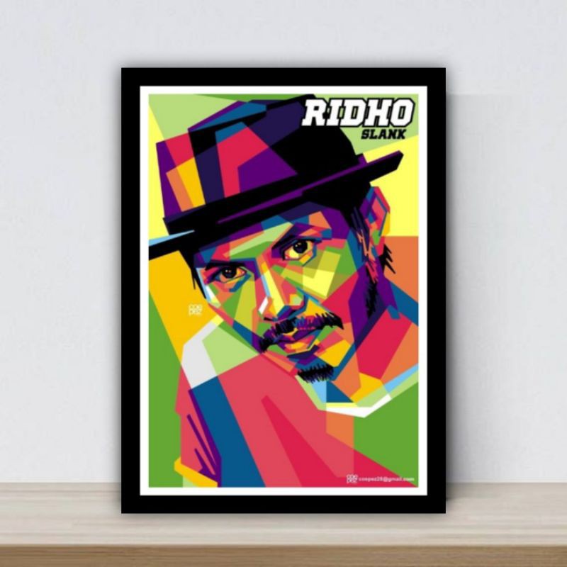 poster dinding Ridho slank.