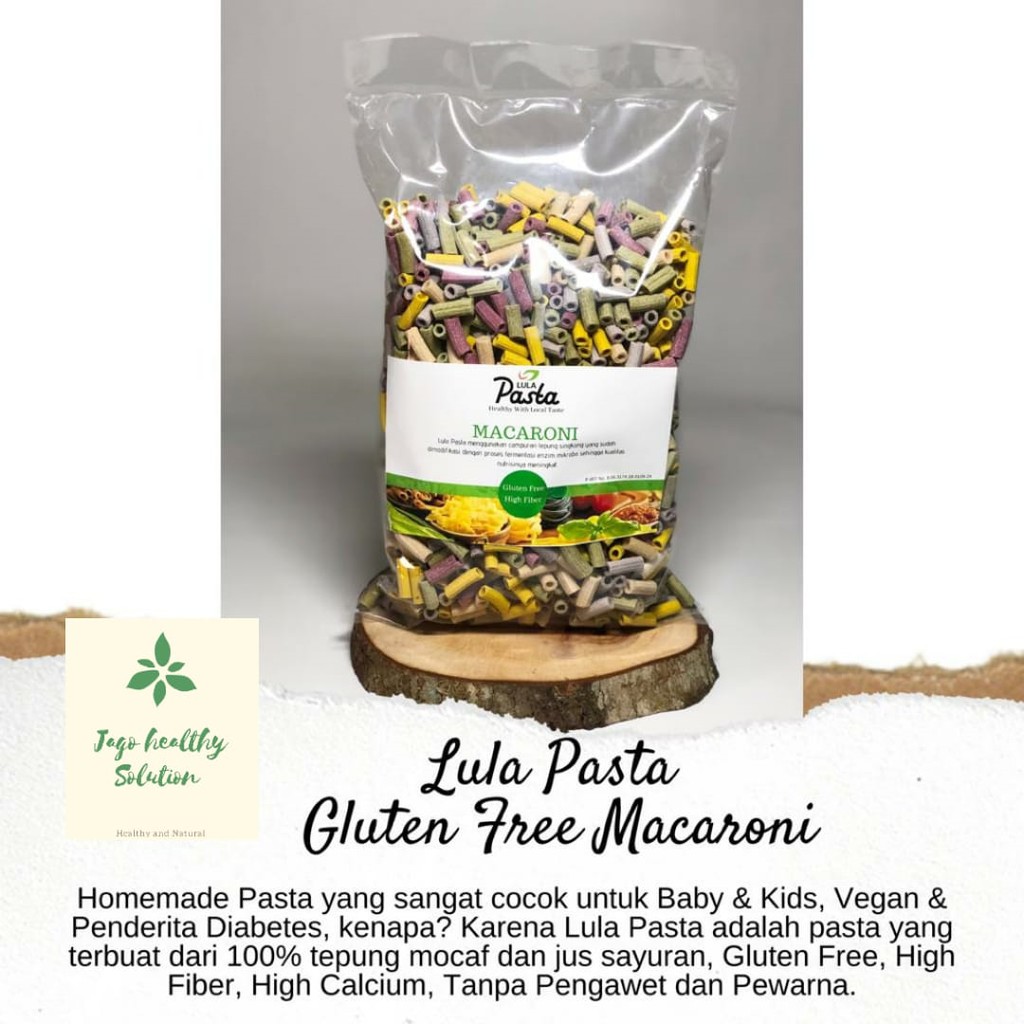 

HOT PROMO PASTA MACARONI SEHAT NON GLUTEN | 1000gr | DIBUAT DARI TEPUNG MOCAF DAN JUS SAYURAN