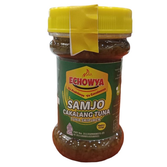 

Echowya Sambal Ijo Cakalang tuna 150g