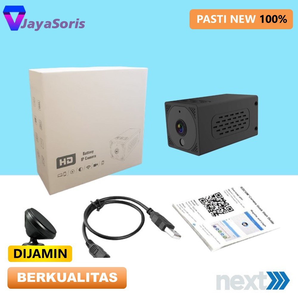 KAMERA CCTV MINI WIFI TERSEMBUNYI OUTDOOR CAMERA PENGINTAI MINI KECIL TANPA KABEL SPY CAM CAMERA 14