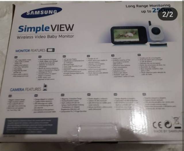 samsung simple view baby monitor