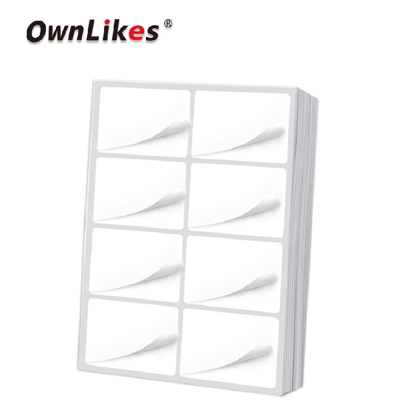 Ellie Kertas Kosong Ukuran a4 Multi Grid Tanpa Kertas Selai Untuk Printer Label