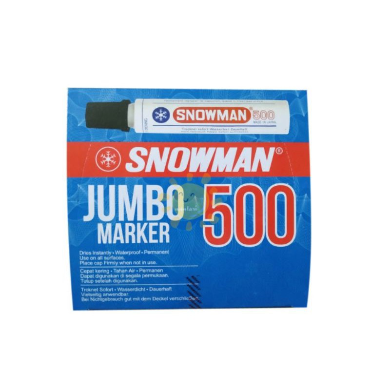 

SPIDOL SNOWMAN JUMBO (ISI 12 PCS)