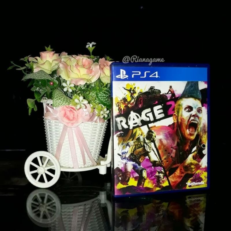 BD Kaset PS4 Rage 2 Game CD Playstation 4 Original Bekas Perang Second Mulus