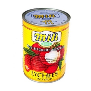 

Kalengbuah- Mili Lychee Buah Kaleng 565 Gr -Buah-Kaleng.