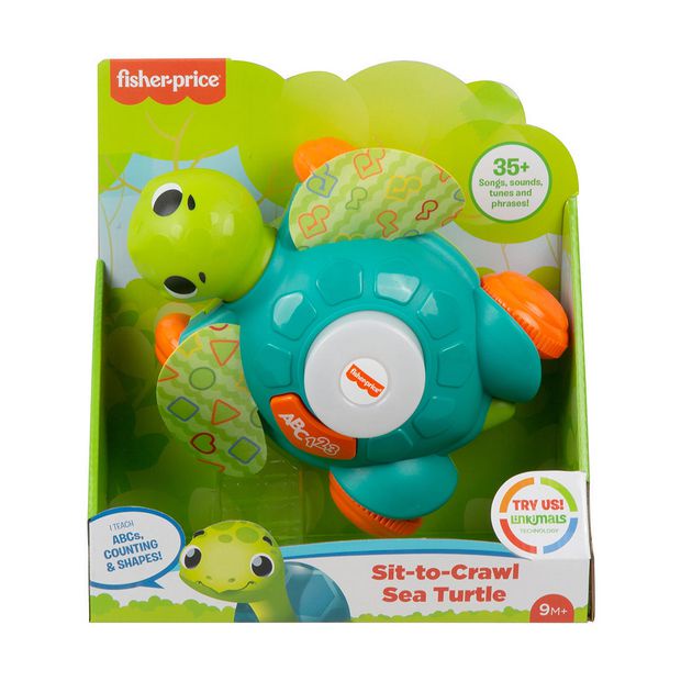 Fisher Price Sit to Crawl Sea Turtle