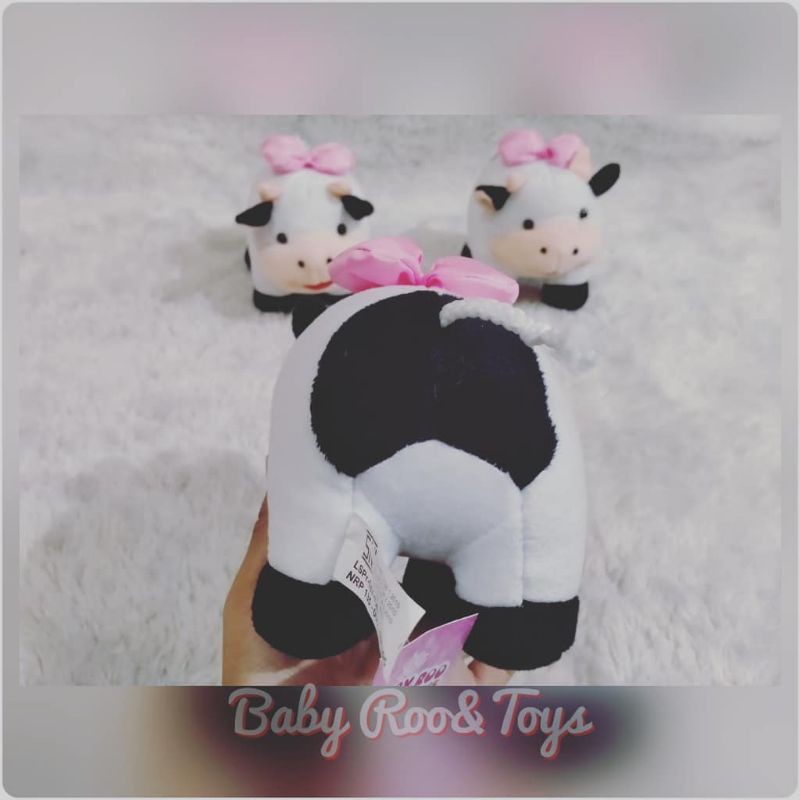 Boneka Sapi Pita xs
