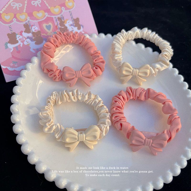 IRA01 IKAT RAMBUT ANAK LUCU KARET MOTIF LUCU-LUCU Kuncir Rambut Scrunchie