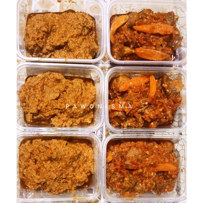 

rendang daging sapi || oseng mercon sapi