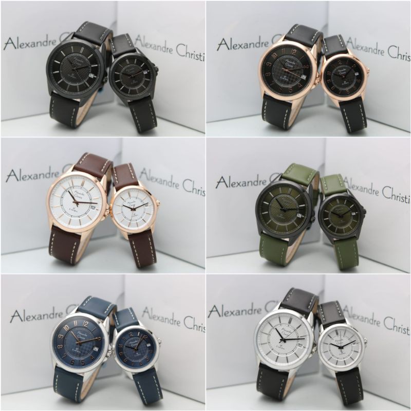 ALEXANDRE CHRISTIE COUPLE AC8649 / AC 8649 ORIGINAL GARANSI RESMI 1 TAHUN