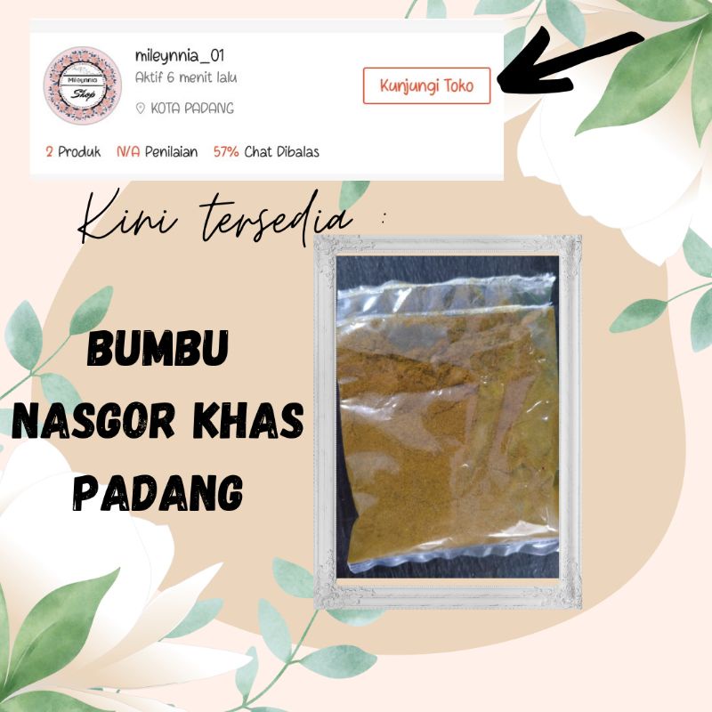 

Bumbu Nasgor khas Padang