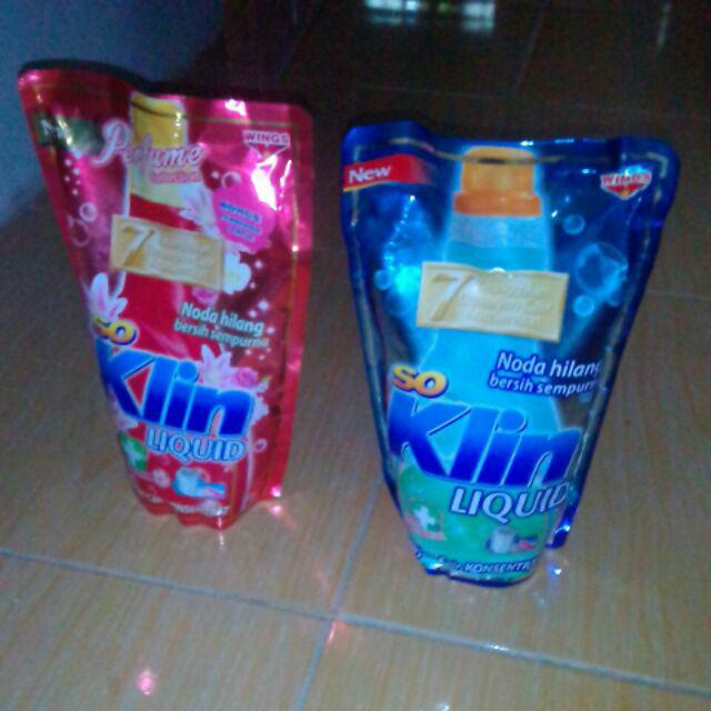 So Klin Liquid Merah,pink,ungu 800ml