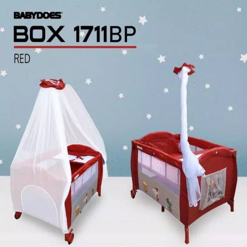 Box babydoes 1711 ranjang bayi/tempat tidur bayi