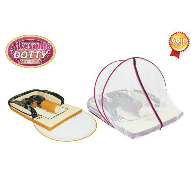 Snobby Baby Kasur Bayi Kelambu Matras Awesome Dotty TPK 1491