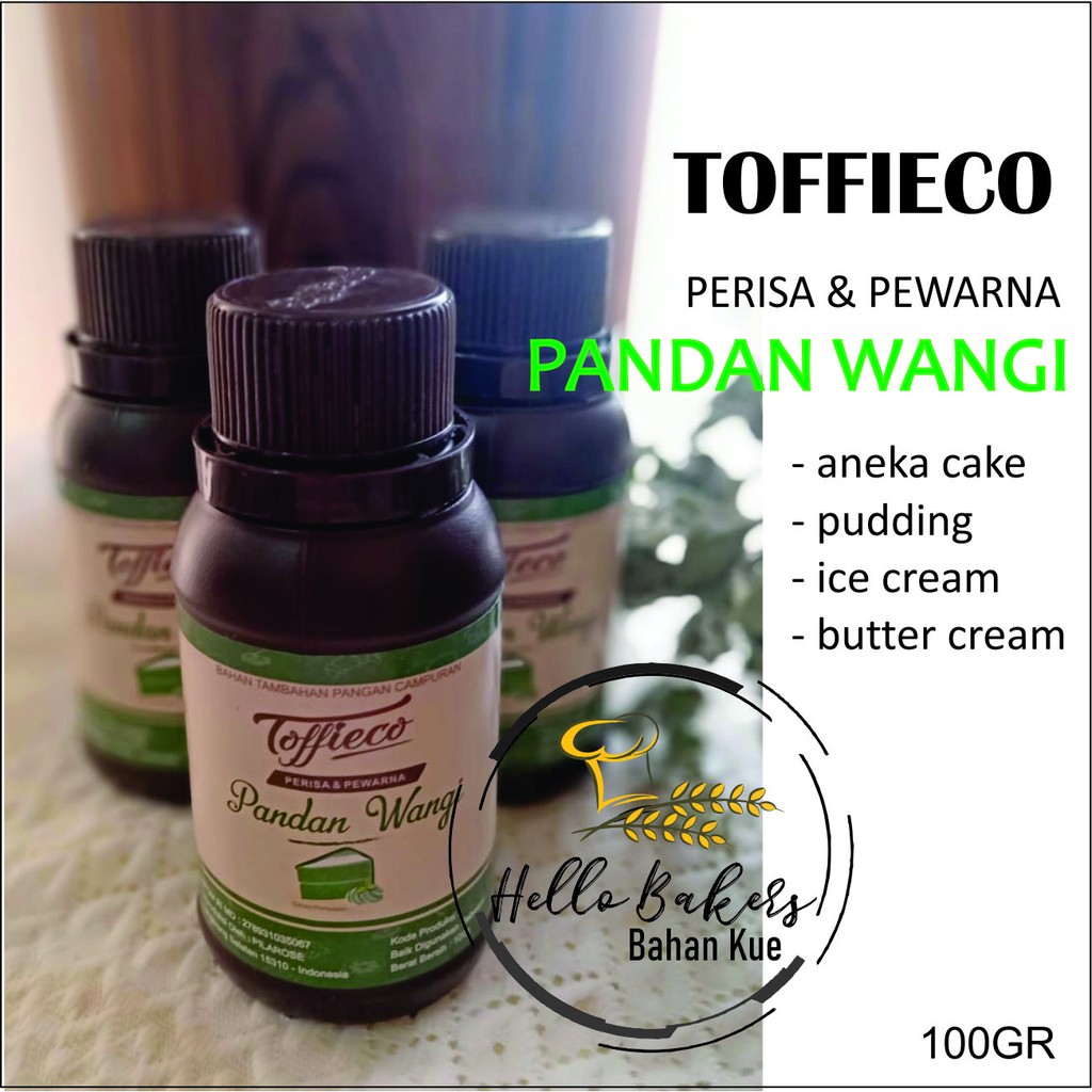 

TOFFIECO PASTA PANDAN WANGI 100ML / TOFFIECO PASTA / PANDAN / TOFFIECO