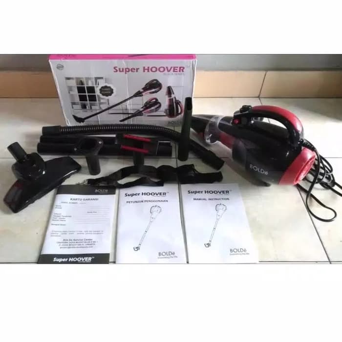 BOLDe Super Hoover Cyclone black series vacuum cleaner - penyedot debu otomatis  Original