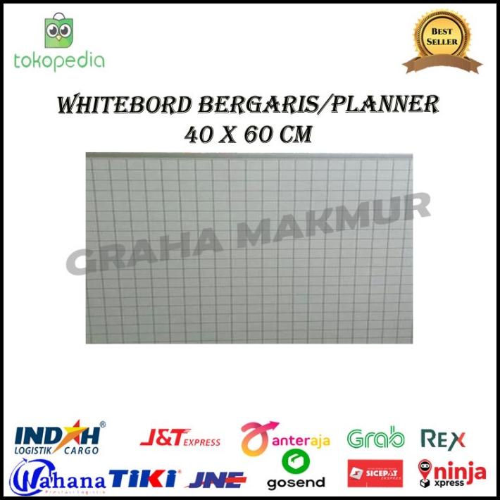 

Whitebord Sakana 40 X 60 Cm Bergaris / Planner