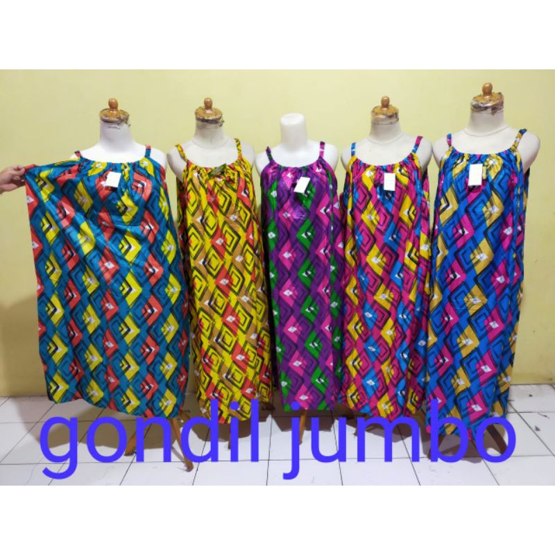 GONDIL JUMBO serian(5pcs/tdk ecer) klik 1x sdh dapat 5pcs daster cantik. harga yg tertera sdh dapat 