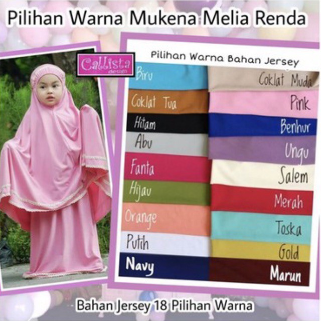 Mukena melia rienda