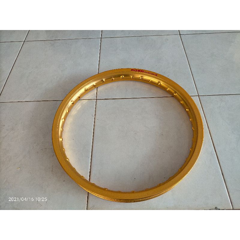 velg Rossi ring 17 uk 215 warna gold