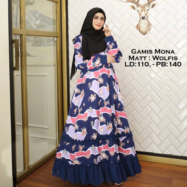ALYA GAMIS SYARI WOLFIS MONA TERBARU TERLARIS