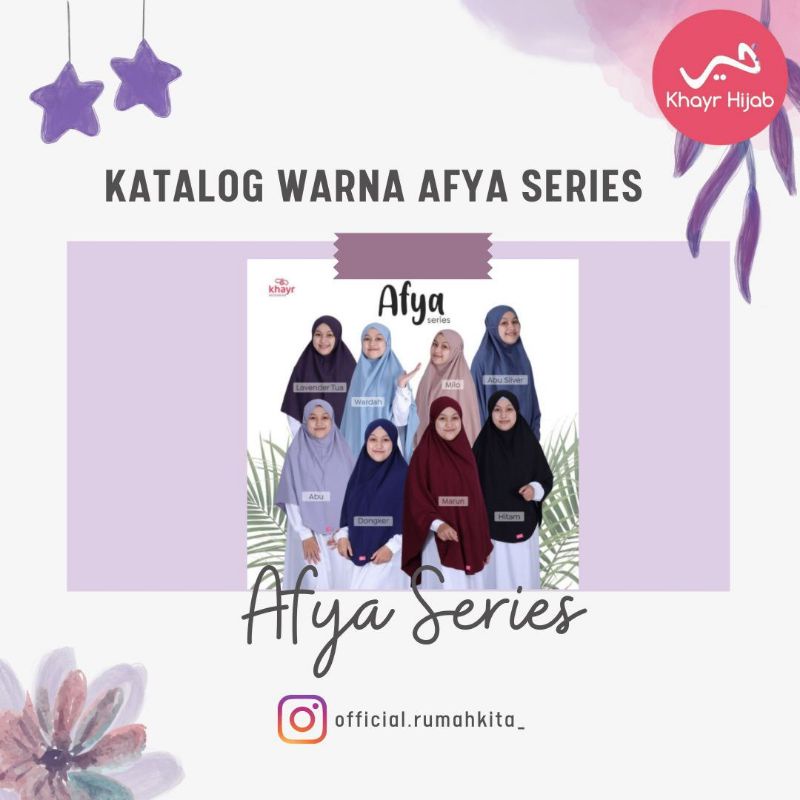 Jilbab Wanita Syar'i | Jilbab Wanita Murah | Jilbab Khayr Afya Series
